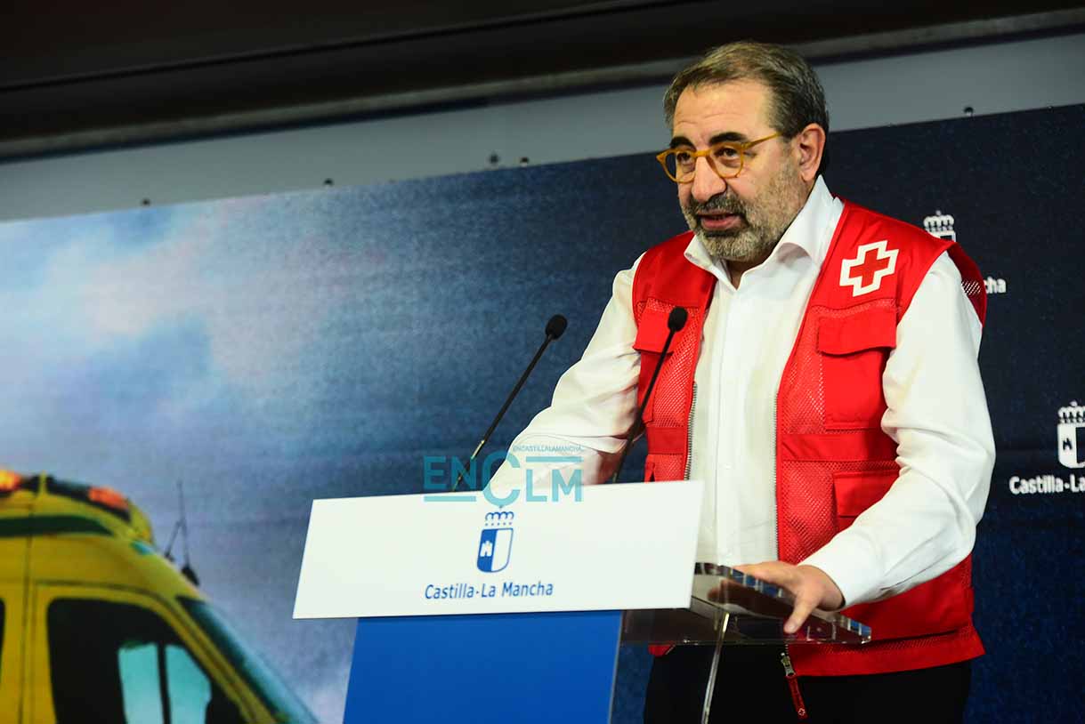 El consejero de Sanidad de CLM, Jesús Fernández Sanz. Foto: Rebeca Arango