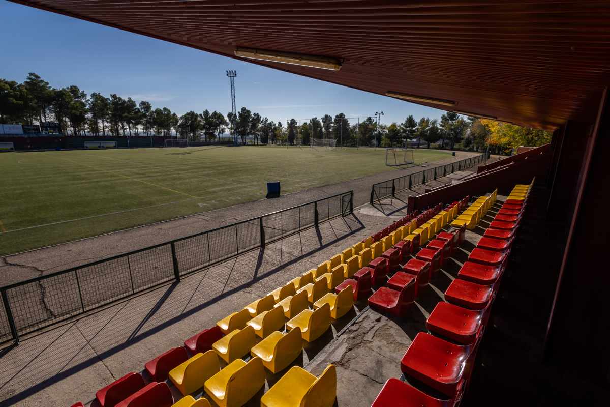 El campo de fútbol de Mocejón se llamará 'Mateo'. Foto: EFE/Ángeles Visdómine.