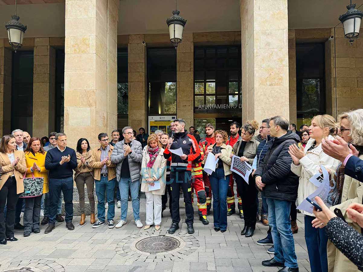 Paco de la Rosa estuvo en la concentración de Albacete.