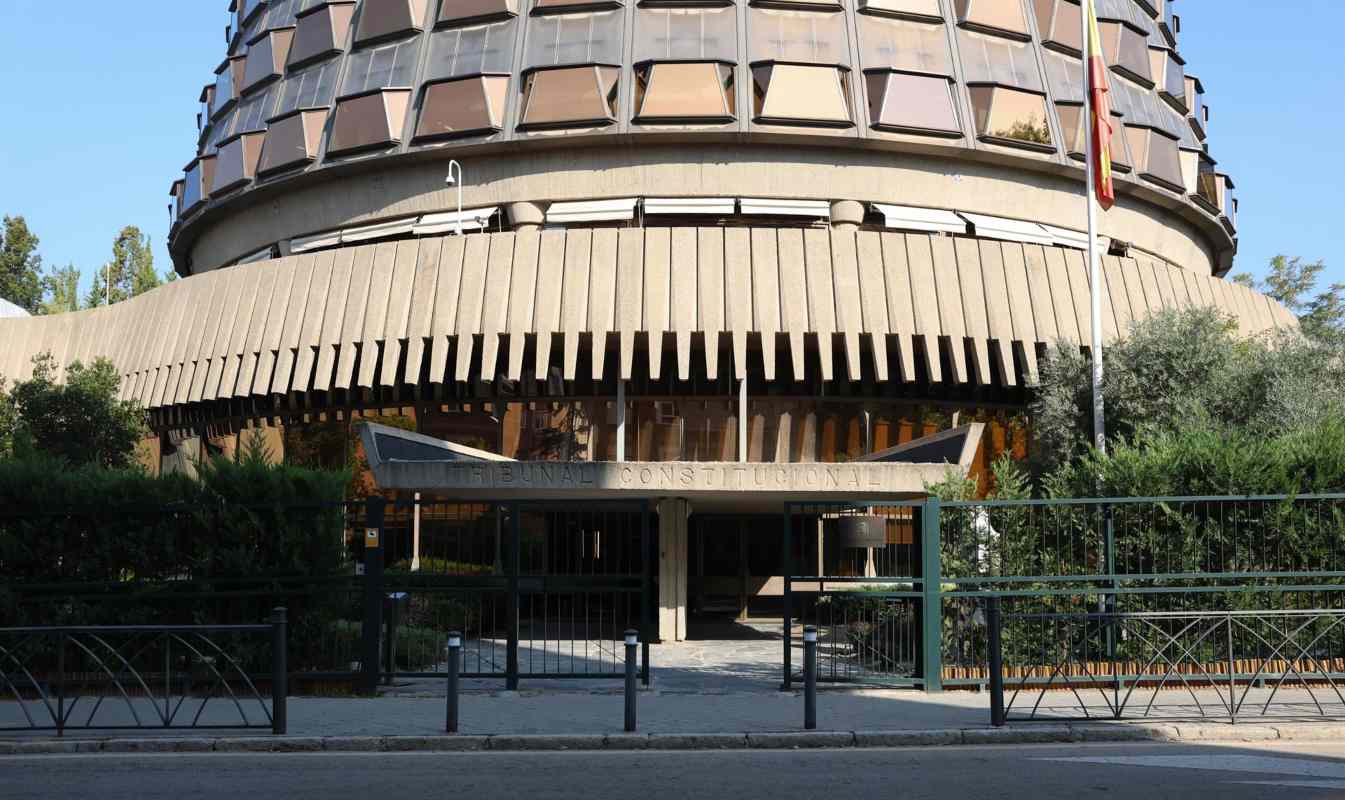 Fachada del Tribunal Constitucional. Foto: EP.