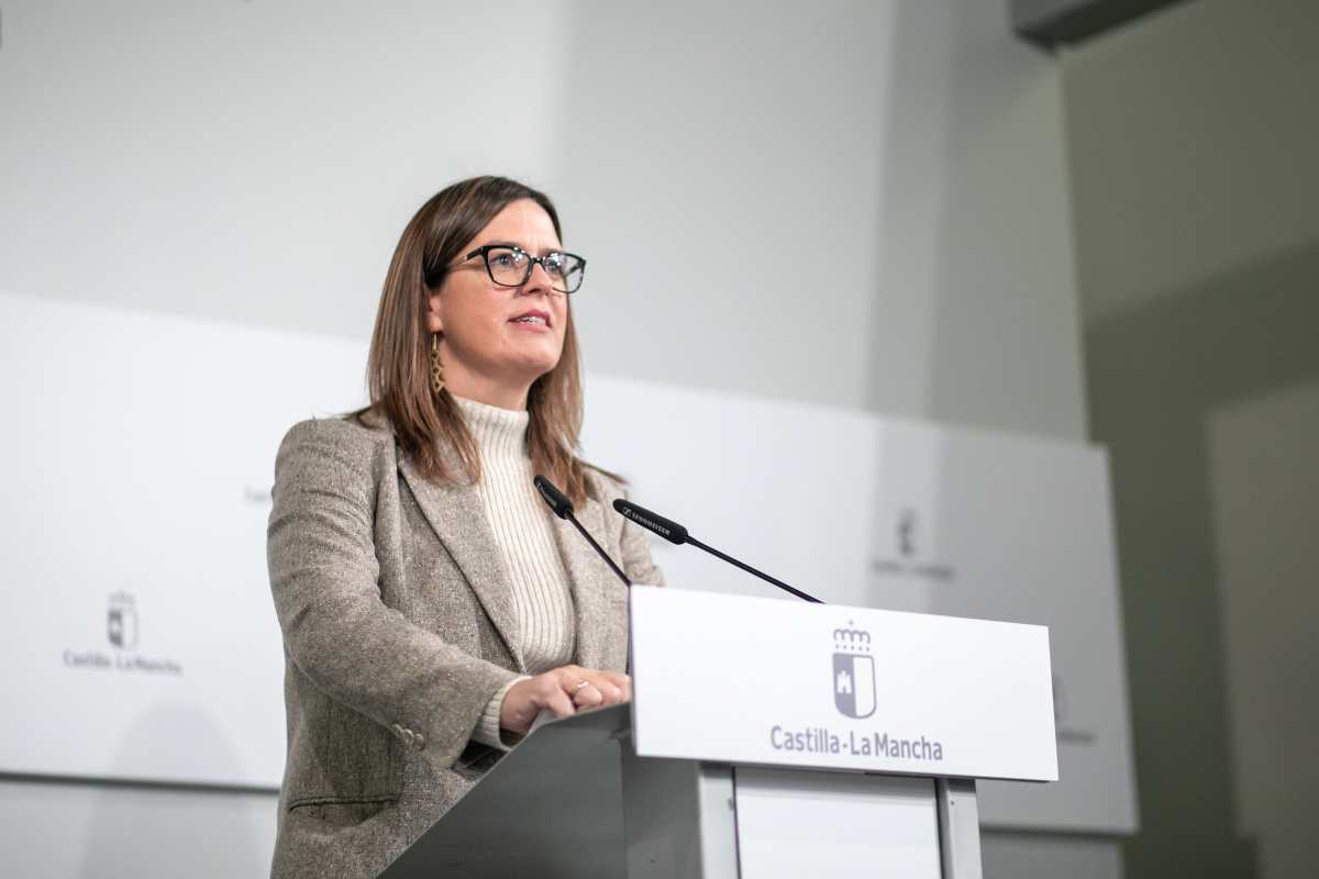 La consejera portavoz del Gobierno de Castilla-La Mancha, Esther Padilla.