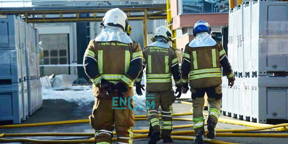 Bomberos del Ayuntamiento de Toledo. Imagen de archivo.