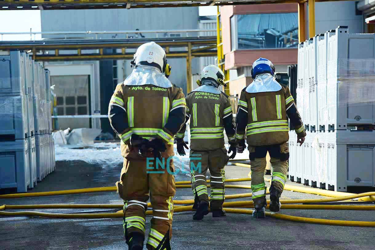 Bomberos del Ayuntamiento de Toledo. Imagen de archivo.