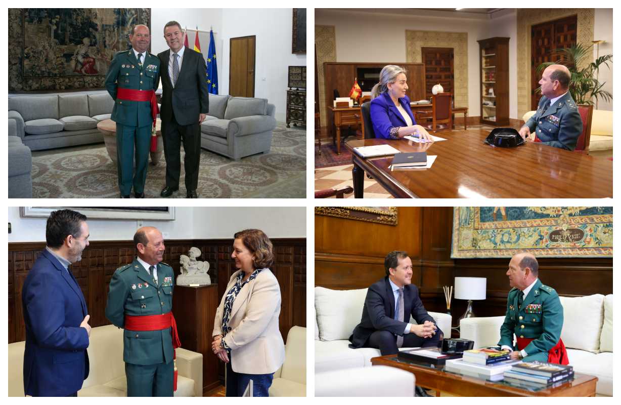 El general Cortés en sus encuentros con Page, Tolón, Cedillo y Velázquez.