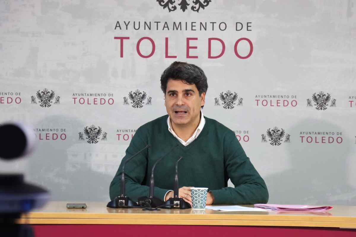 El portavoz del equipo de Gobierno en el Ayuntamiento de Toledo, Juanjo Alcalde.