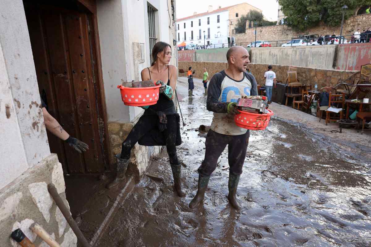 Letur, tercer día en una de las zonas cero. Foto: EFE/Ismael Herrero.