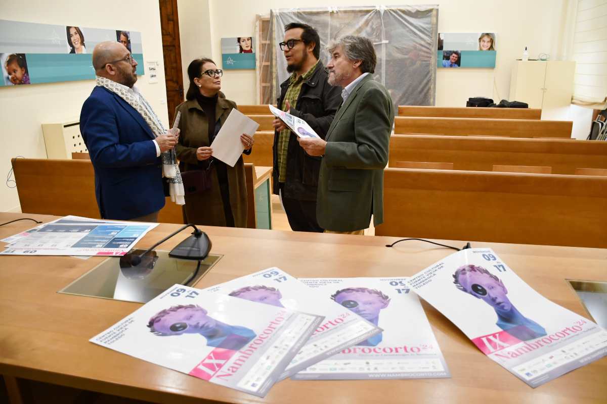 Presentación de 'Nambrocorto' en la Diputación de Toledo.