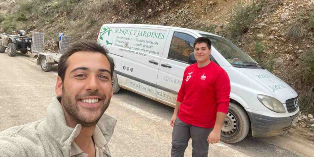 Rafael Cervantes y Andrés García, dos valientes en Sot de Chera.