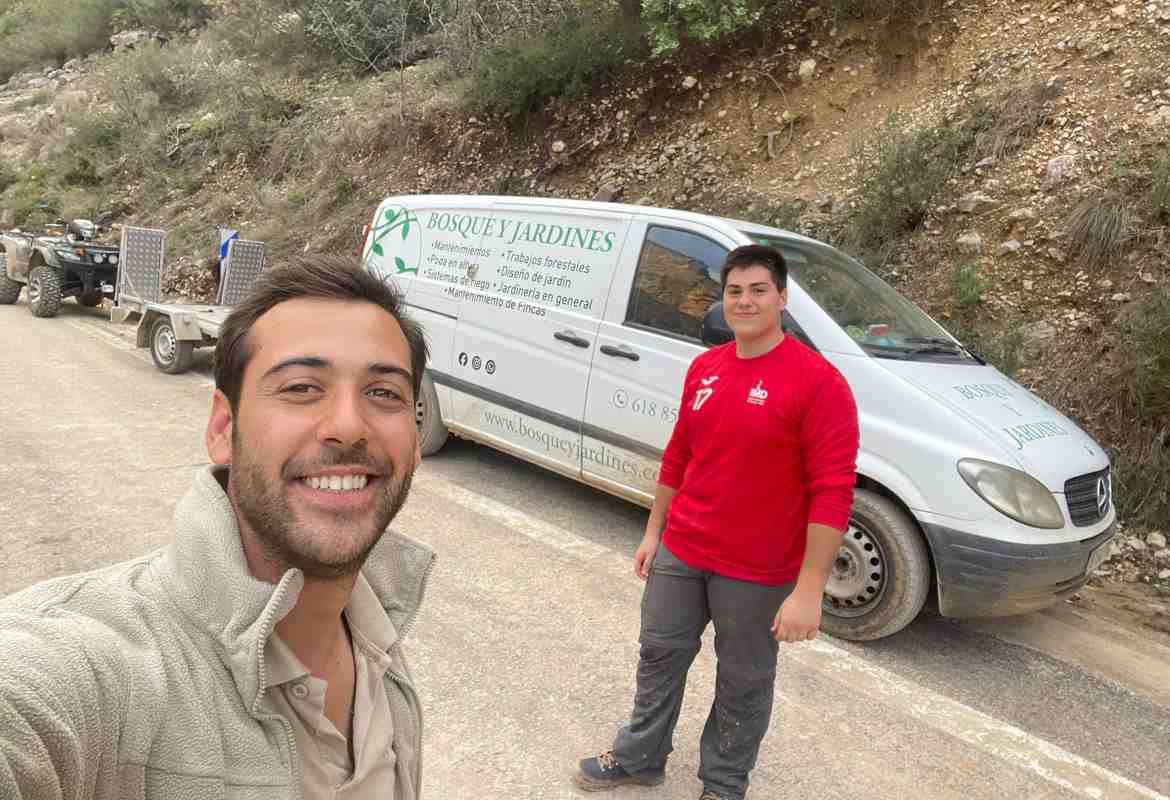 Rafael Cervantes y Andrés García, dos valientes en Sot de Chera.