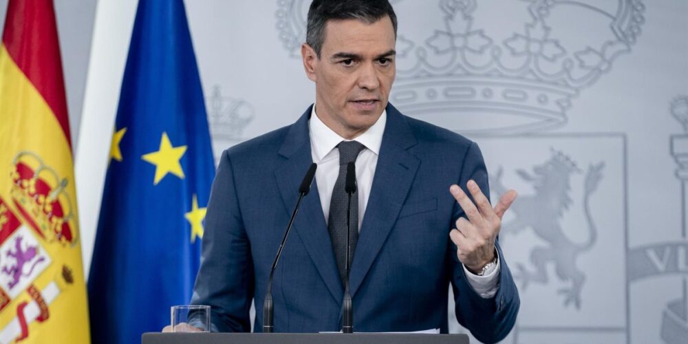 El presidente del Gobierno, Pedro Sánchez. - A. Pérez Meca - Europa Press.