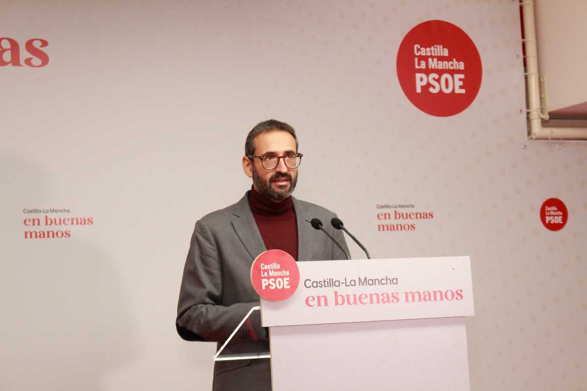 El secretario de Organización del PSOE de CLM, Sergio Gutiérrez.