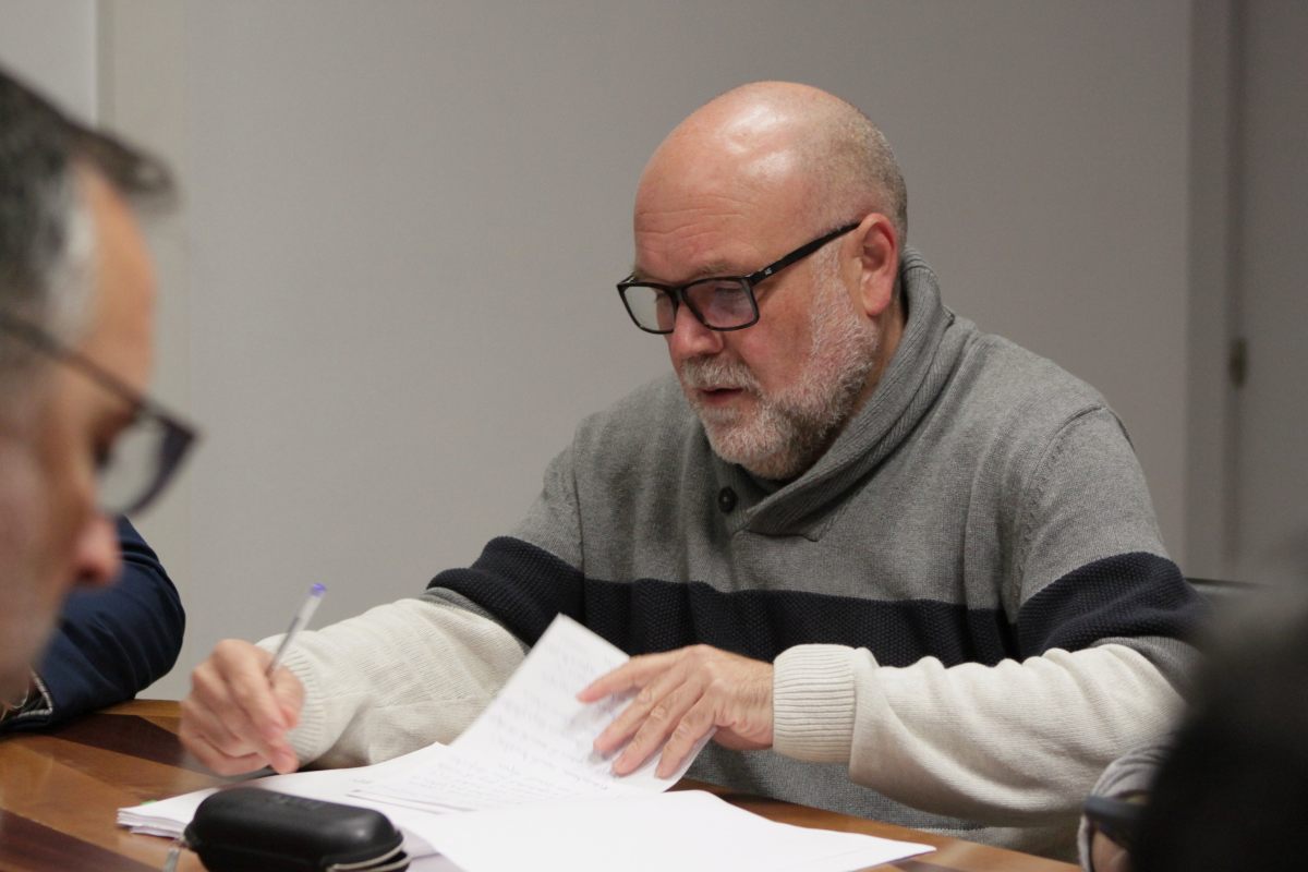 Txema Fernández, concejal de IU-Podemos en el Ayuntamiento de Toledo.