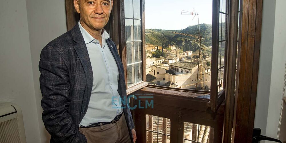 Valentín del Hierro, coordinador de Emergencias del Ayuntamiento de Toledo. Foto: Rebeca Arango.