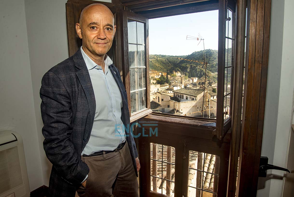 Valentín del Hierro, coordinador de Emergencias del Ayuntamiento de Toledo. Foto: Rebeca Arango.