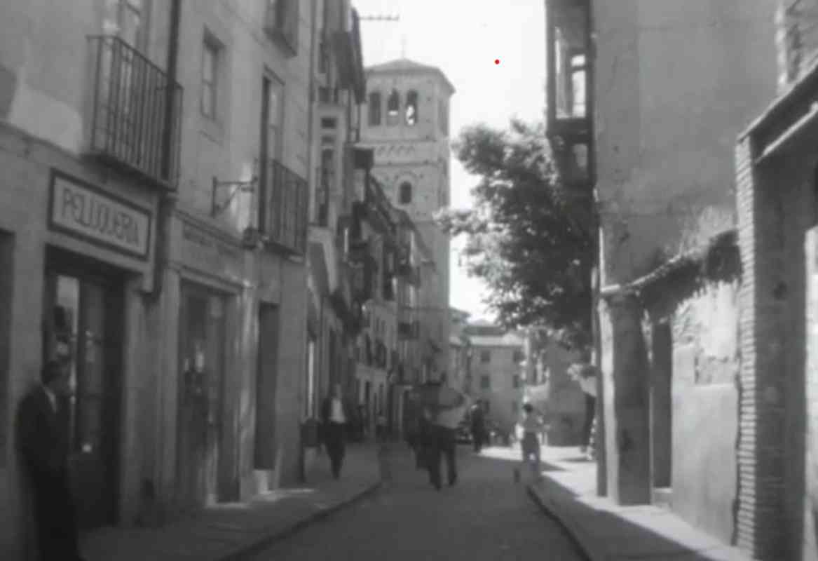 Secuencia del vídeo de Toledo en los años 50.