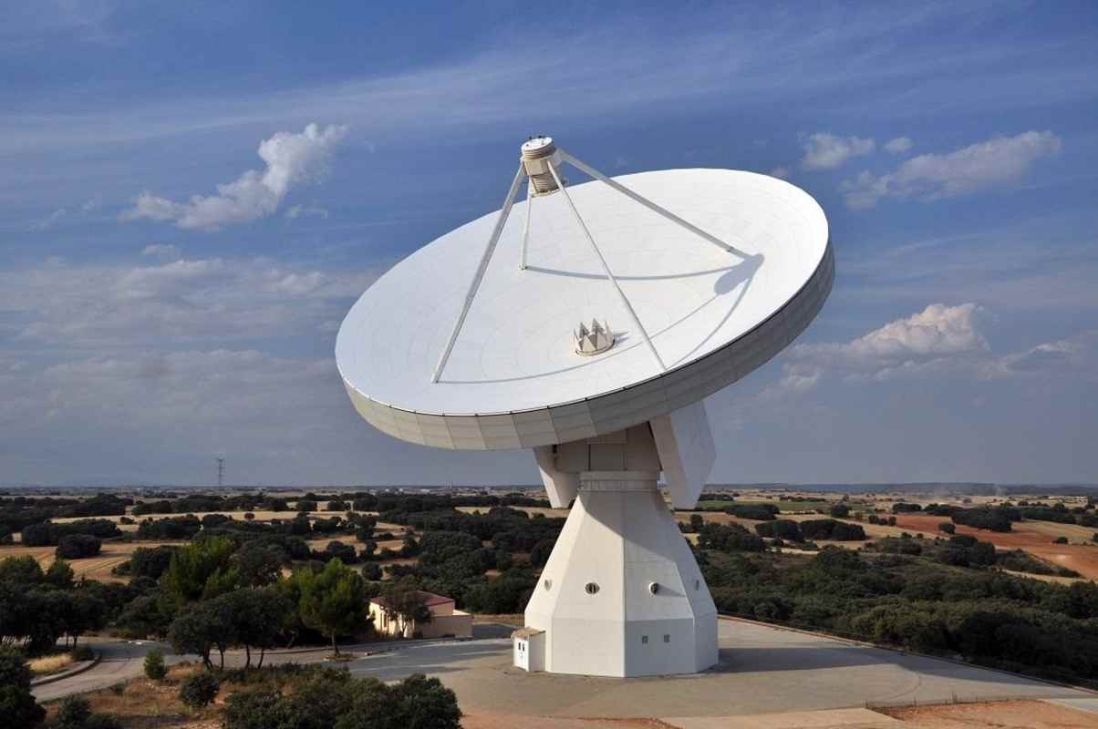 El gran radiotelescopio del Observatorio de Yebes