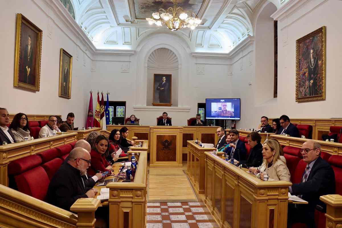 Imagen del pleno municipal.