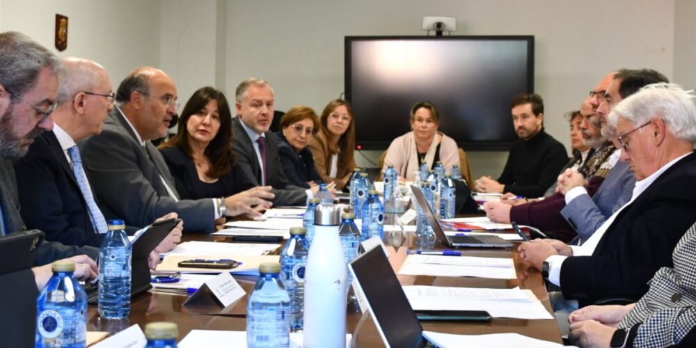 Reunión del Consejo Regional de Despoblación, celebrado este lunes en Ciudad Real