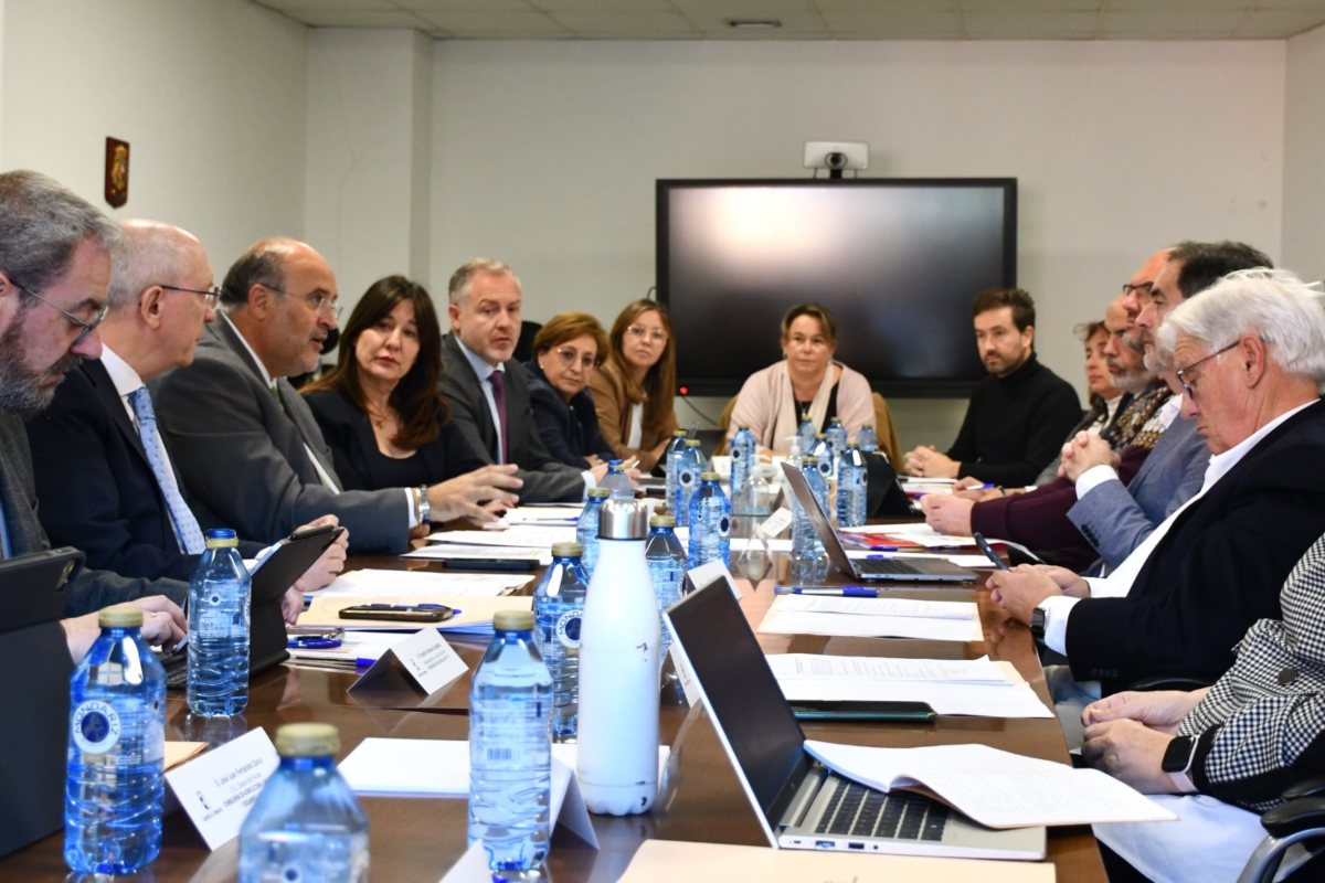 Reunión del Consejo Regional de Despoblación, celebrado este lunes en Ciudad Real