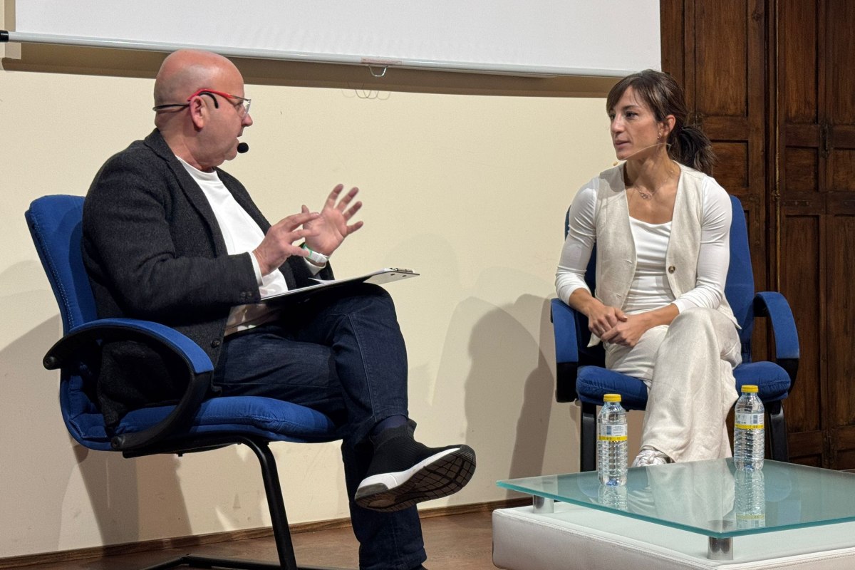 Sandra Sánchez en la jornada 'Ciudad Real impulsa el deporte femenino'