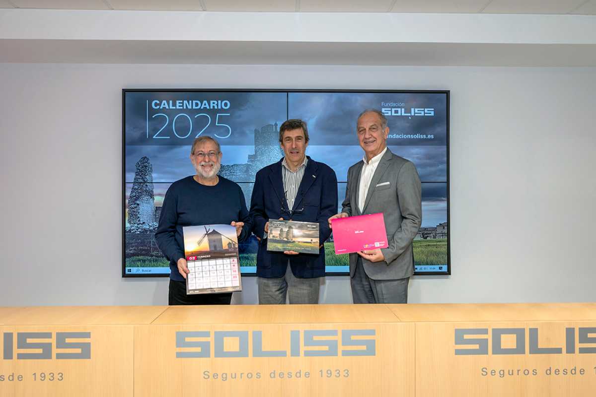 Calendario solidario de Soliss 2025.