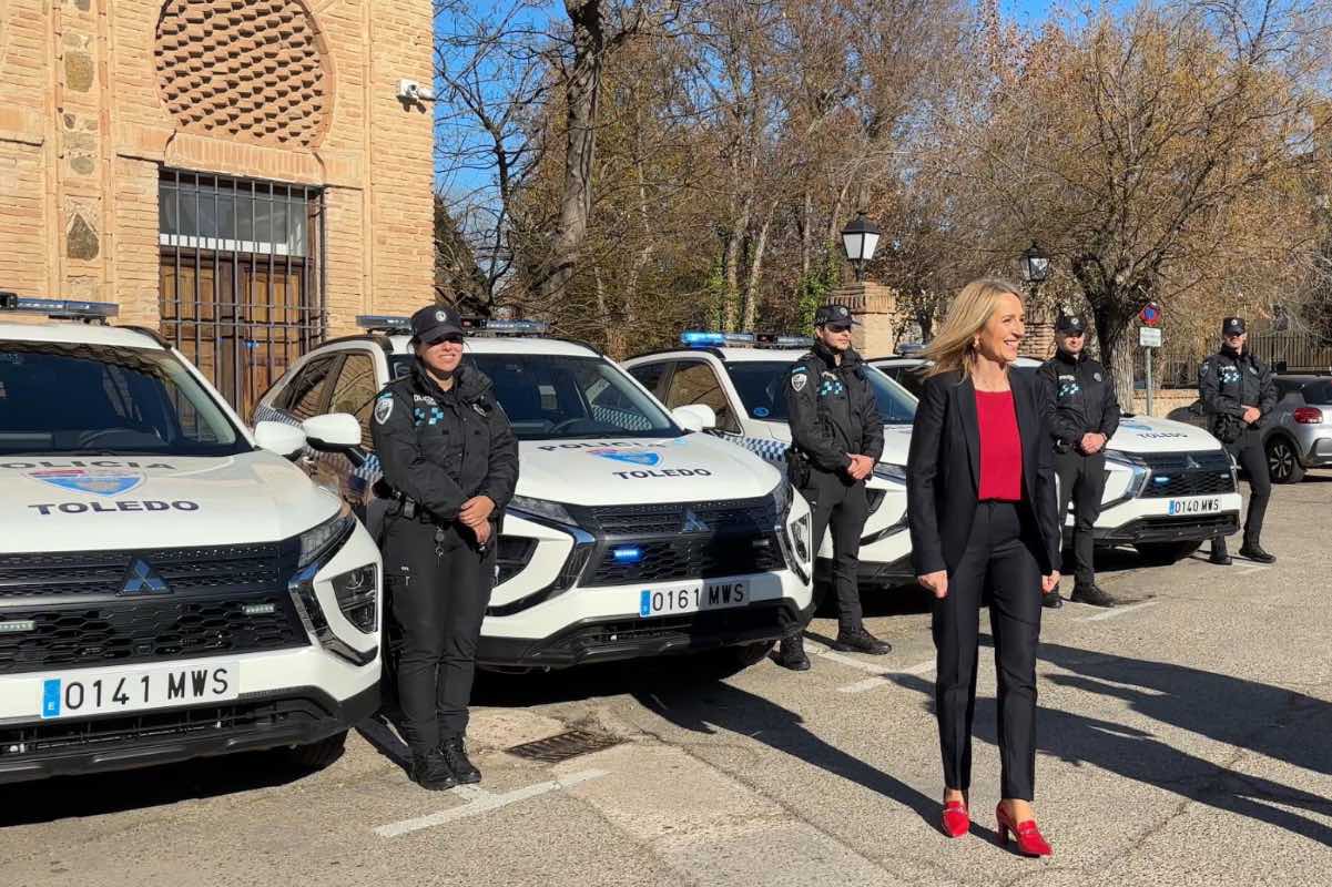 Nueva flota de vehículos de la Policía Local de Toledo. Foto: Ayuntamiento de Toledo