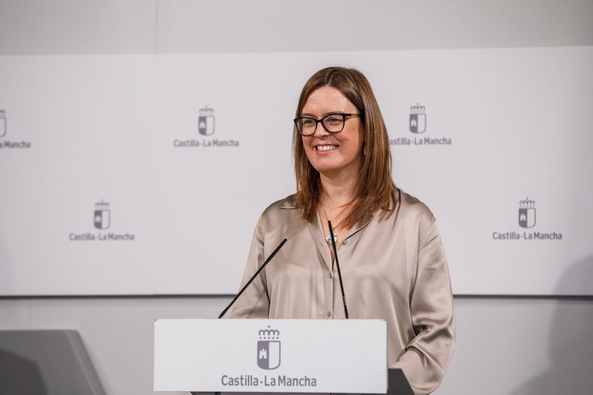 La consejera portavoz, Esther Padilla.