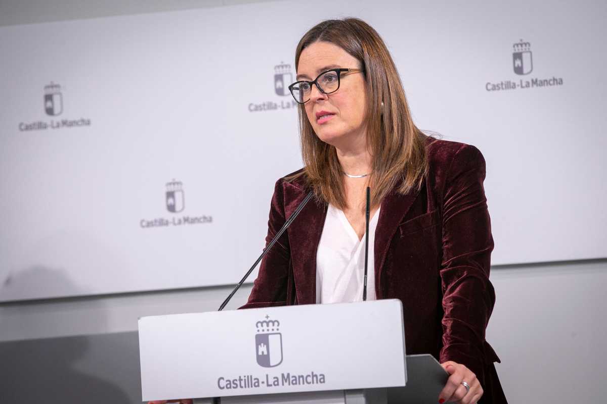 La consejera portavoz del Gobierno de Castilla-La Mancha, Esther Padilla.