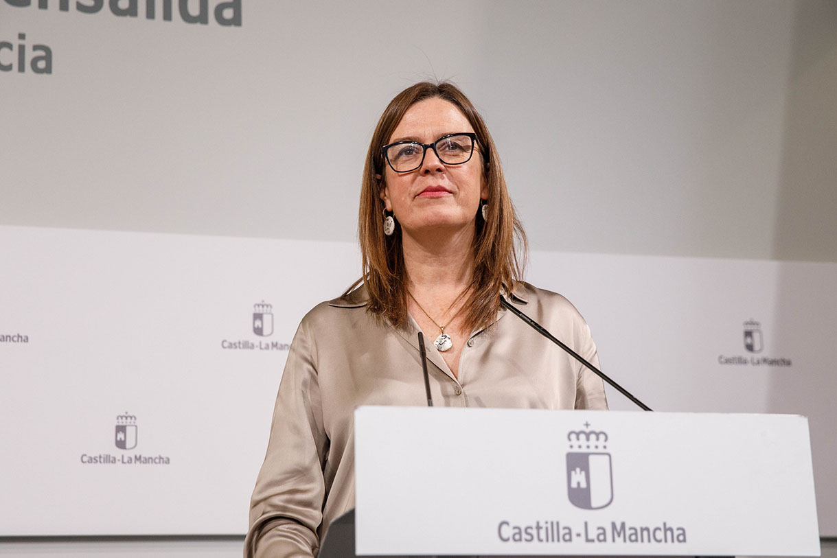 La consejera portavoz, Esther Padilla.