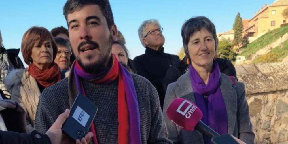 El coordinador de Podemos Castilla-La Mancha José Luis García Gascón