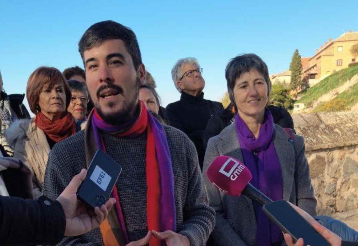 El coordinador de Podemos Castilla-La Mancha José Luis García Gascón