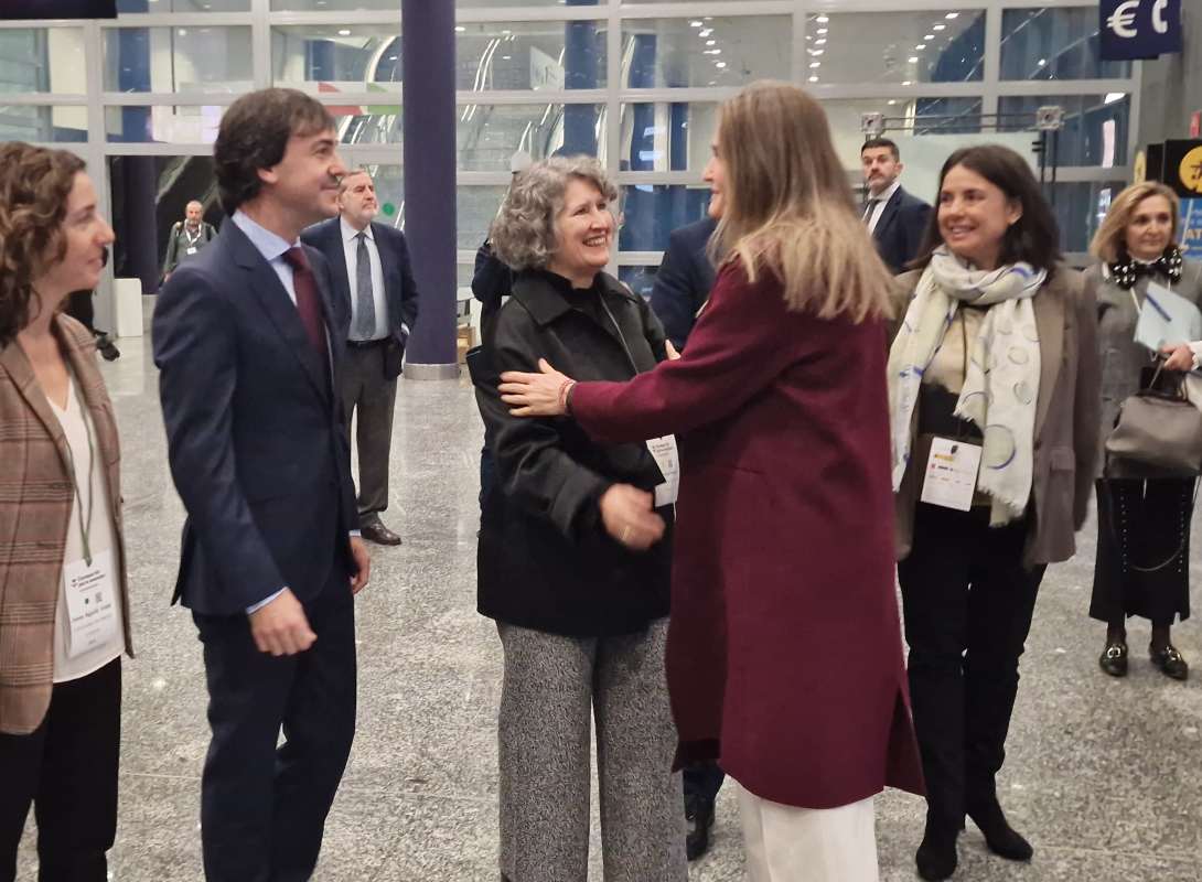 Mercedes Gómez saludó en Conama a la ministra para la Transición Ecológica y el Reto Demográfico, Sara Aagesen.