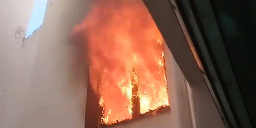 Incendio en Ciudad Real.