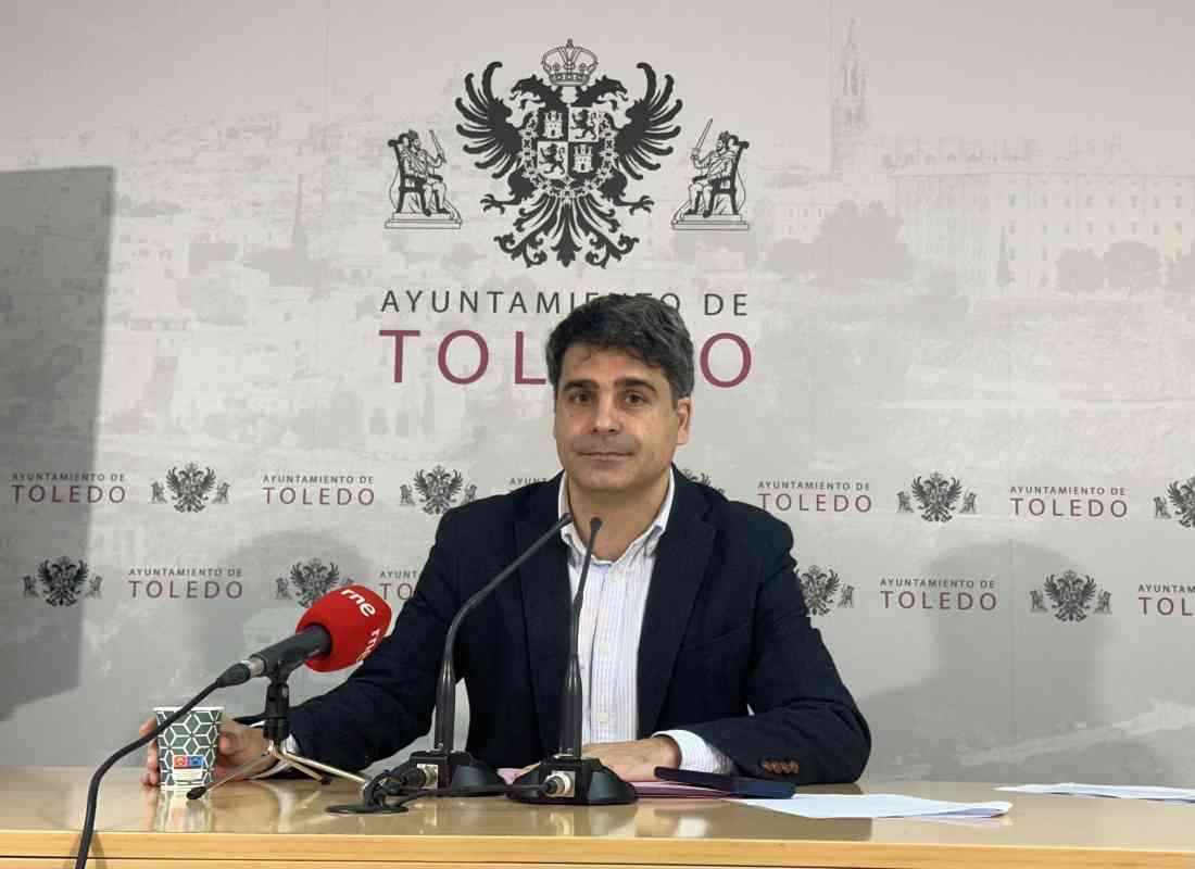 El portavoz municipal del Gobierno local de Toledo, Juanjo Alcalde.