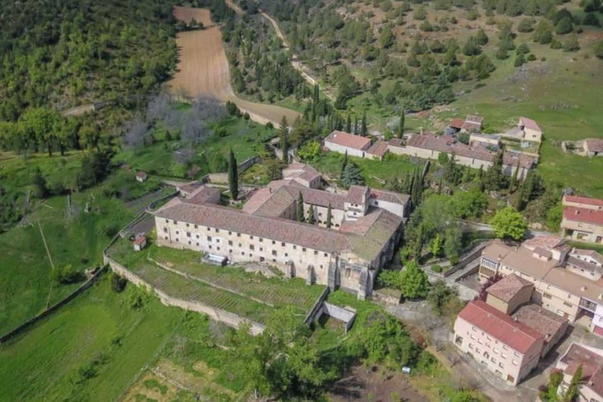 El Monasterio de Buenafuente del Sistal, donde se llevó a cabo el proyecto en 2023. Foto: cultura.castillalamancha.es