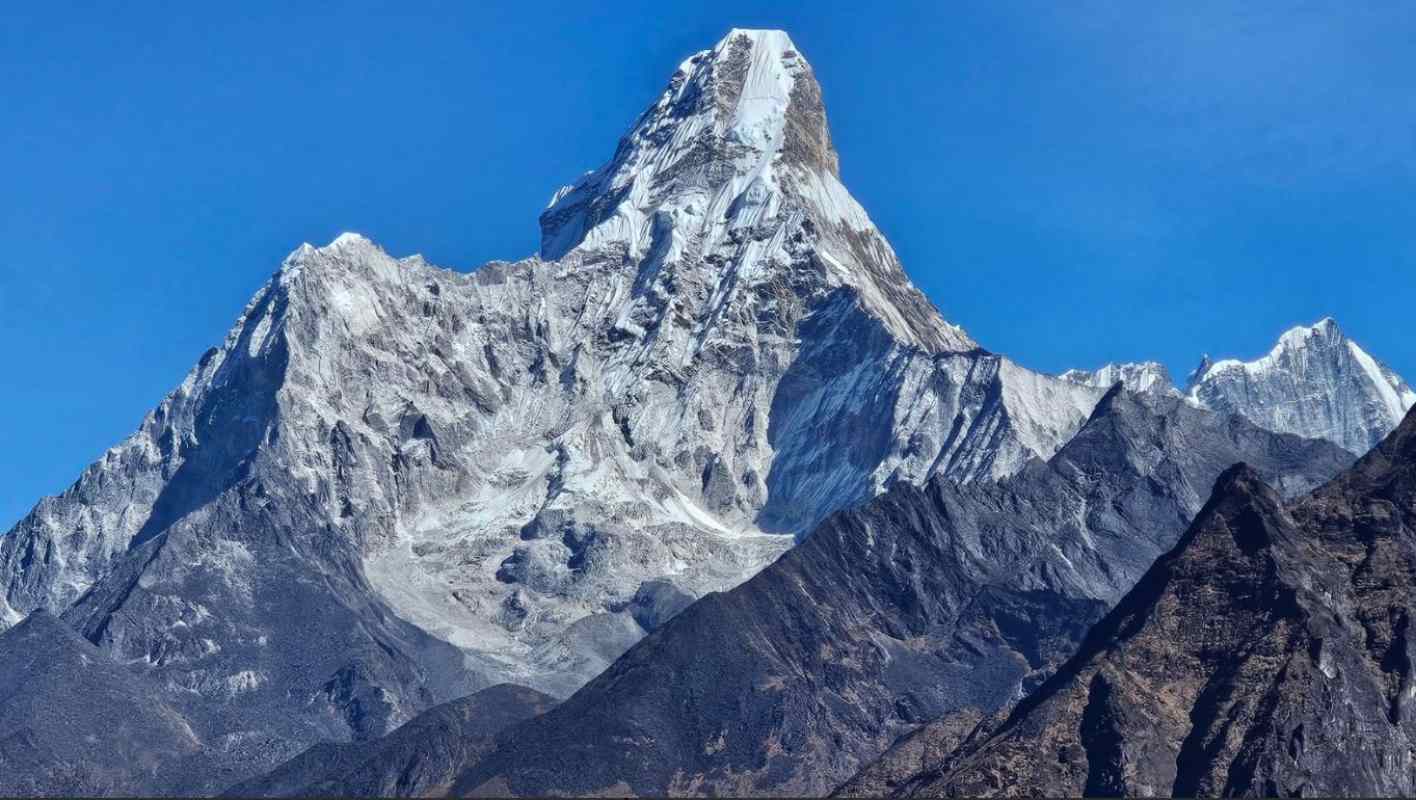 La belleza del Ama Dablam es innegable.