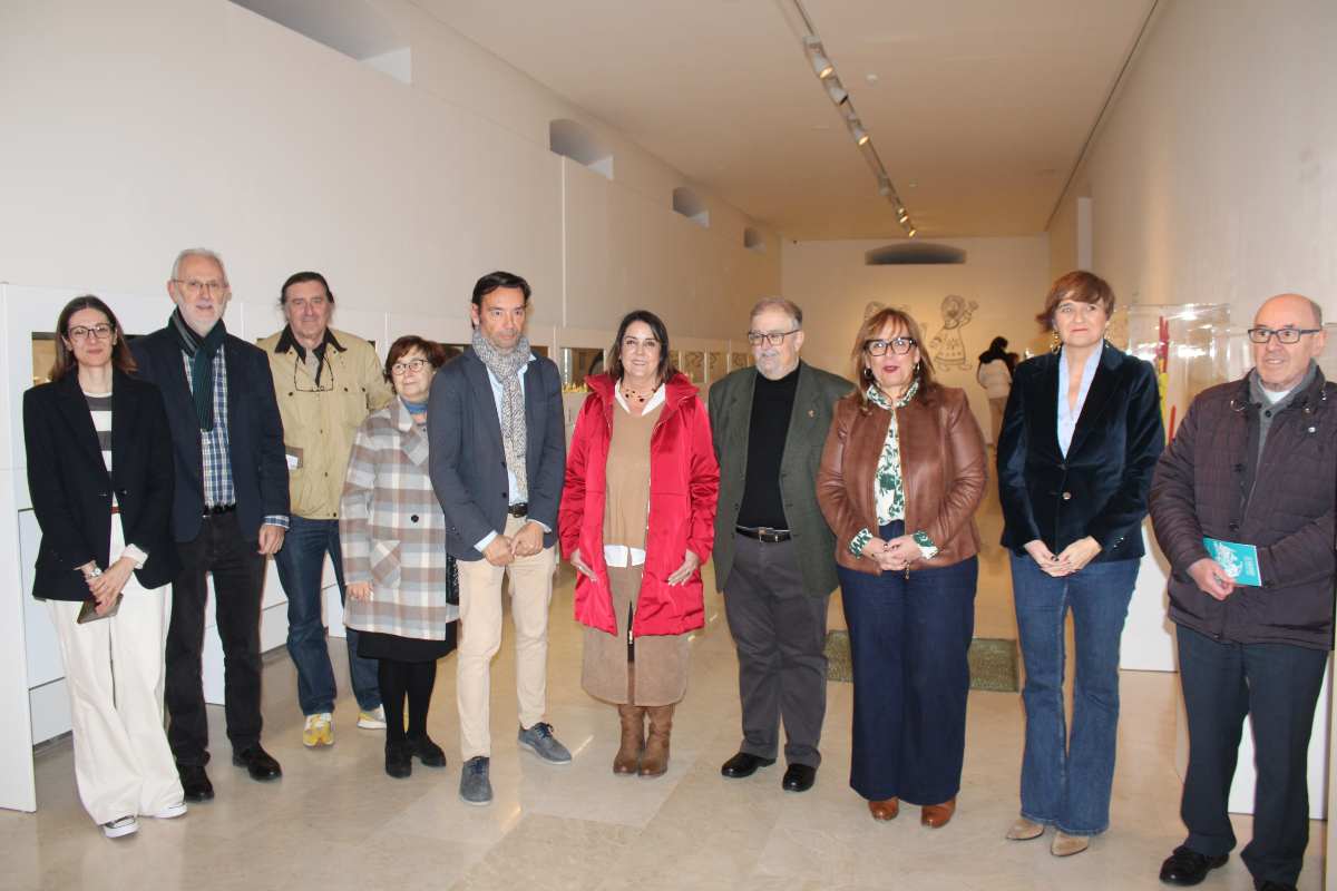 Presentación de la exposición en el Museo de la Merced, en Ciudad Real.