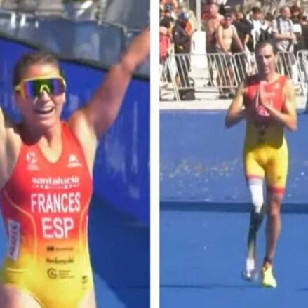 Marta Francés se coronaba campeona mundial de paratriatlón y Dani Molina, subcampeón.