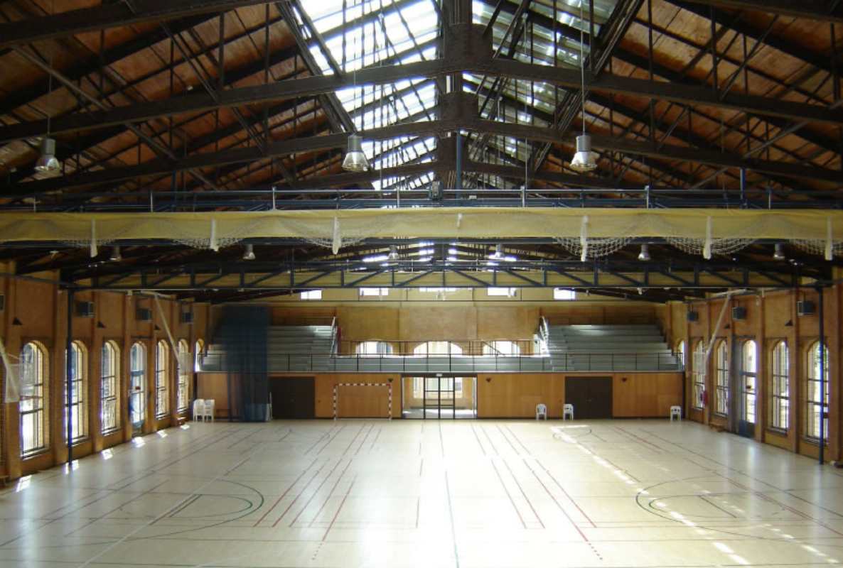 Interior del pabellón de la Facultad de Ciencias del Deporte. Foto: UCLM.