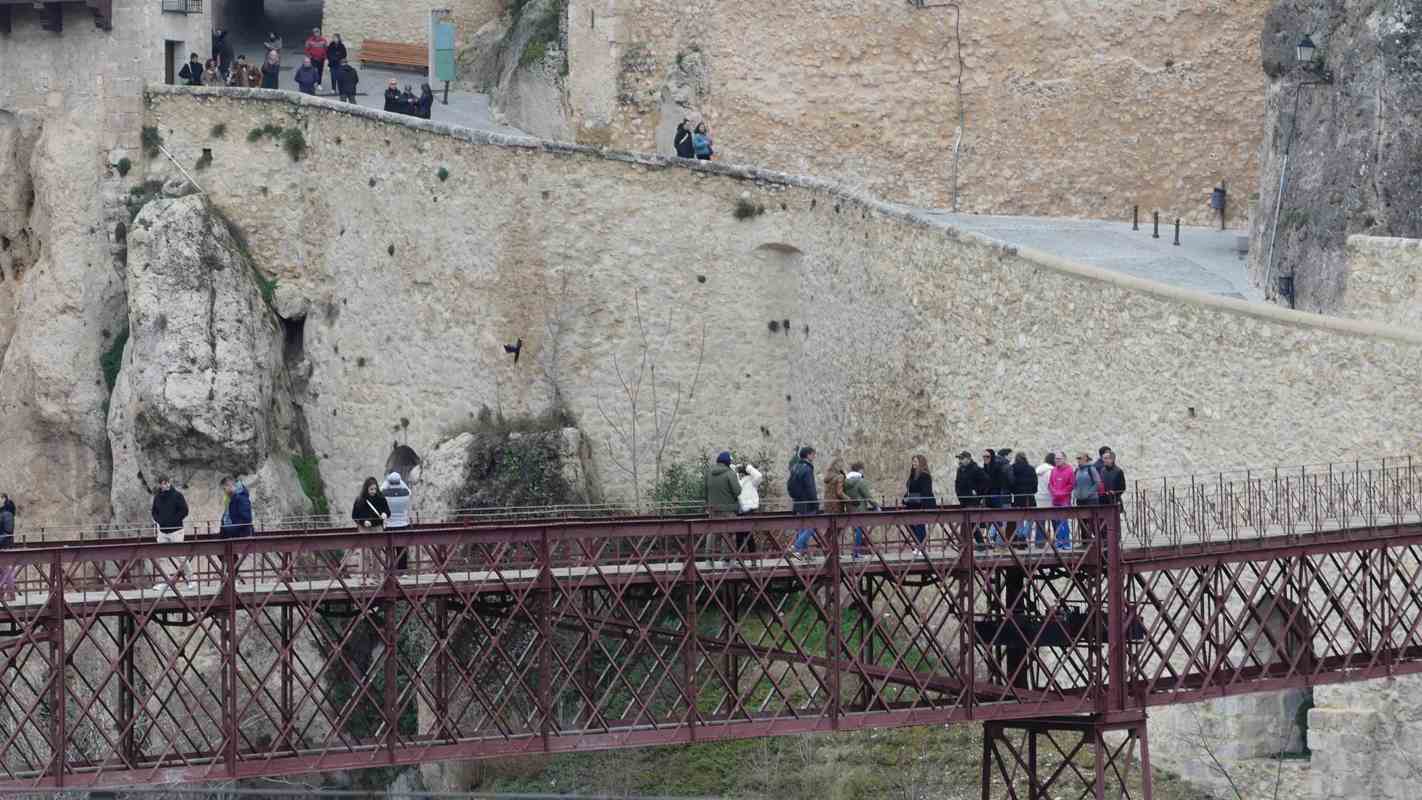 Puente de San Pablo, en Cuenca.