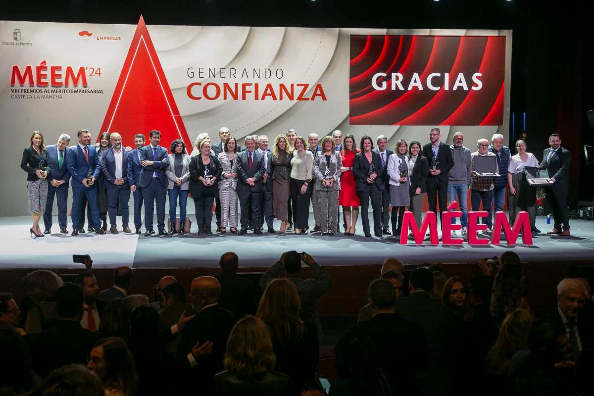 Entrega de los Premios al Mérito Empresarial en Alcázar.