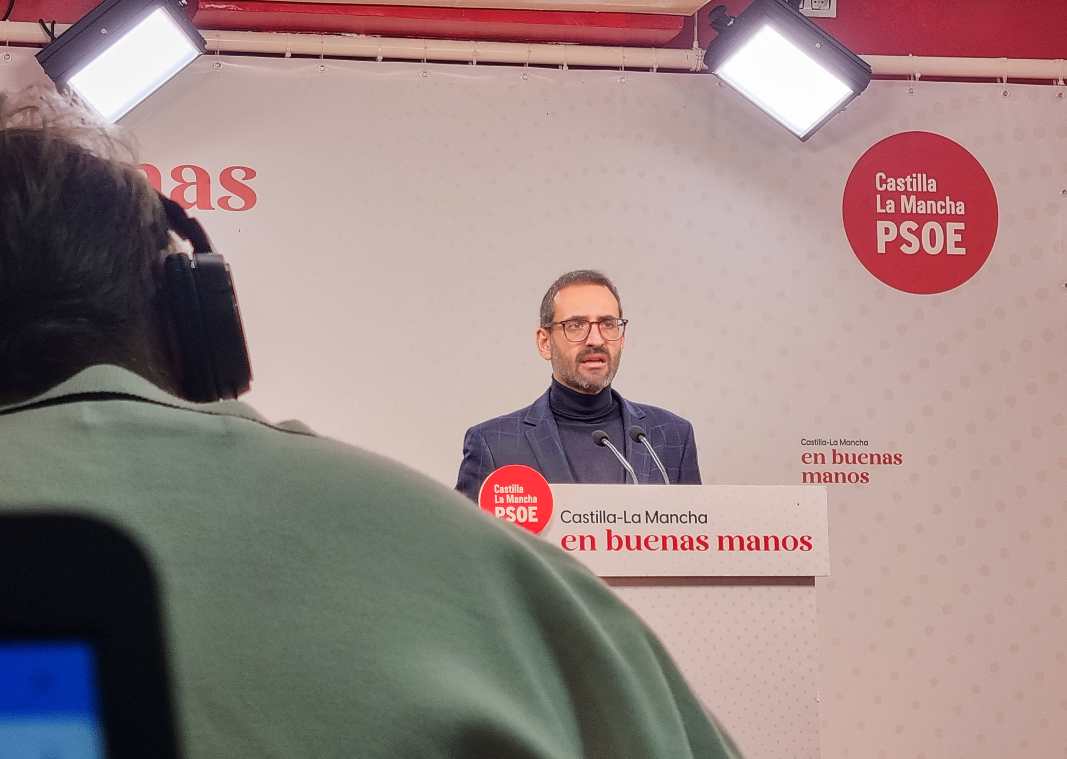 El secretario de Organización del PSOE de Castilla-La Mancha, Sergio Gutiérrez.