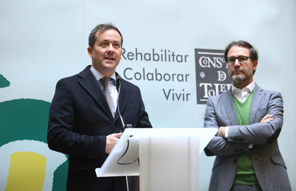 El alcalde y presidente del Consorcio de la Ciudad de Toledo, Carlos Velázquez, ha presidido hoy el Consejo de Administración.