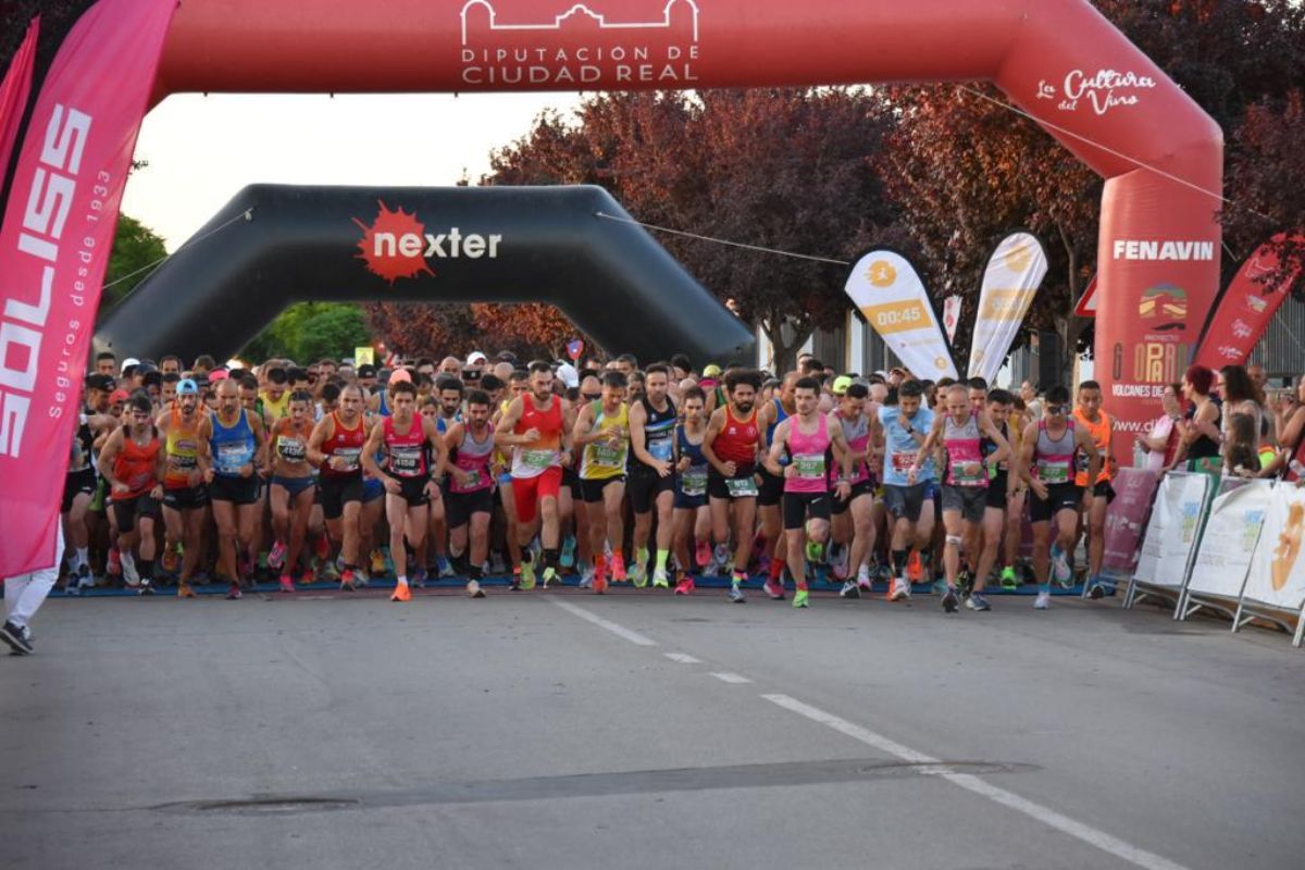 Imagen de una prueba del Circuito de Carreras Populares de Ciudad Real