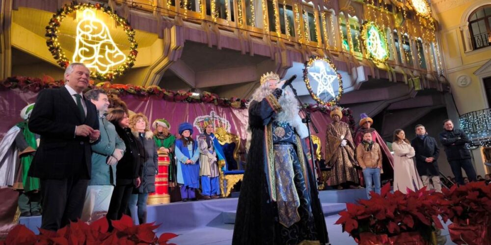 Imagen del fin de la cabalgata de los Reyes Magos del pasado año en Ciudad Real