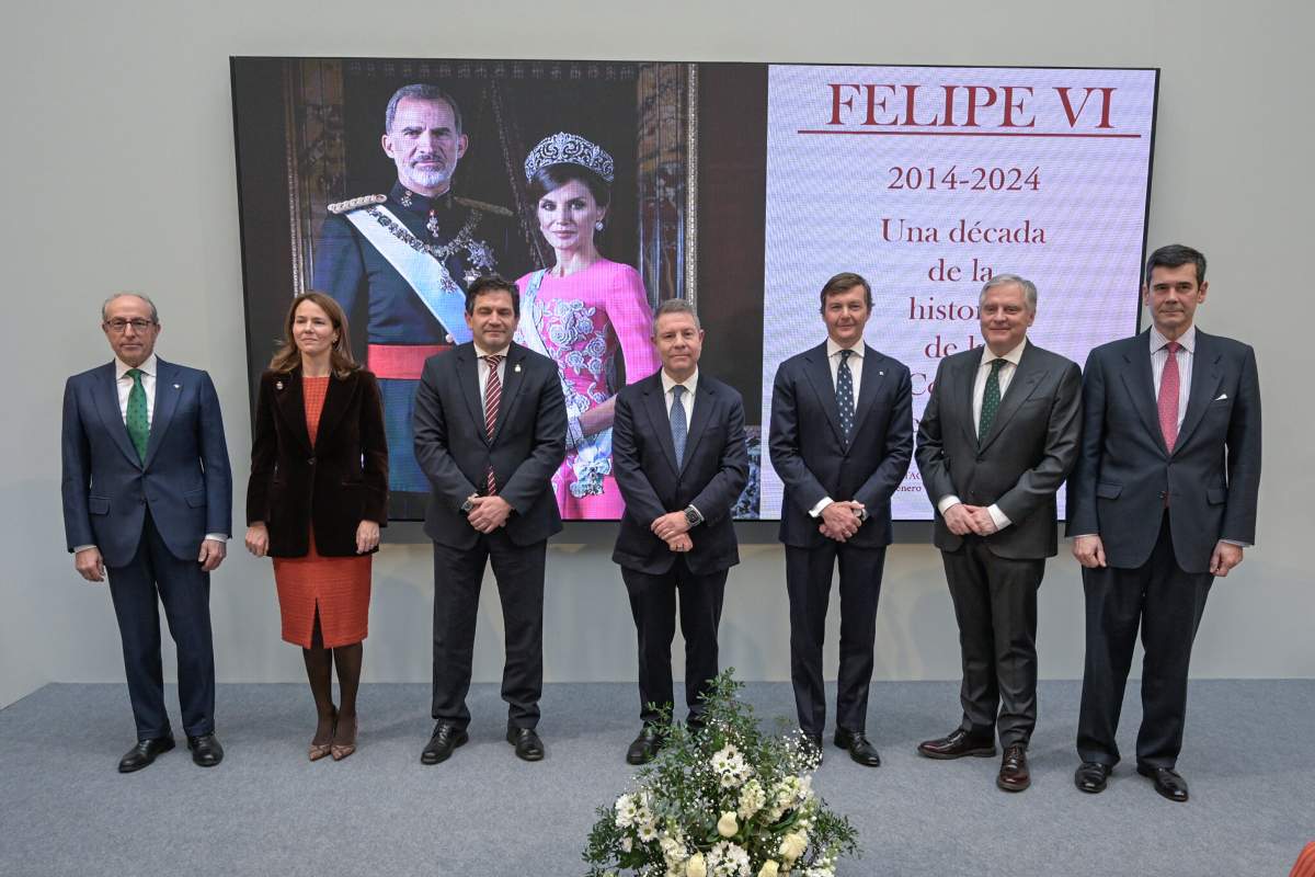 Inauguración de la exposición sobre el reinado de Felipe VI