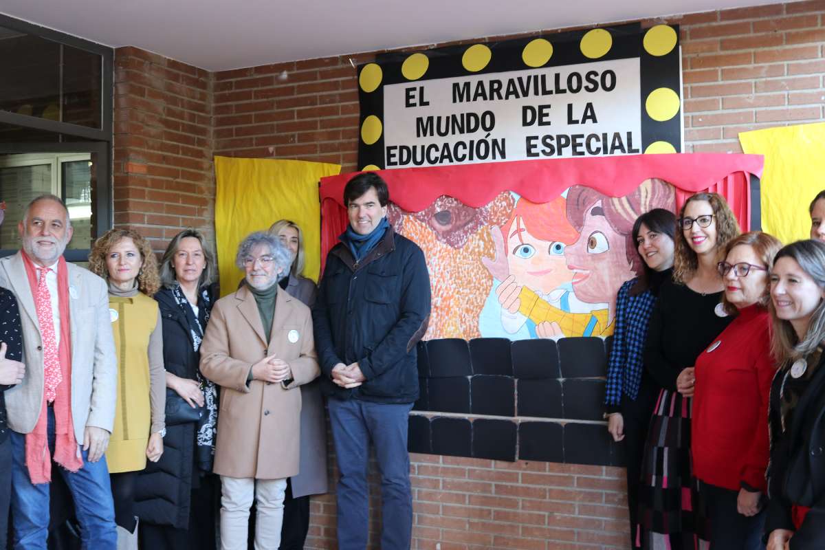 Proyección de 'Buffalo Kids' en el colegio de educación especial Virgen del Amparo.