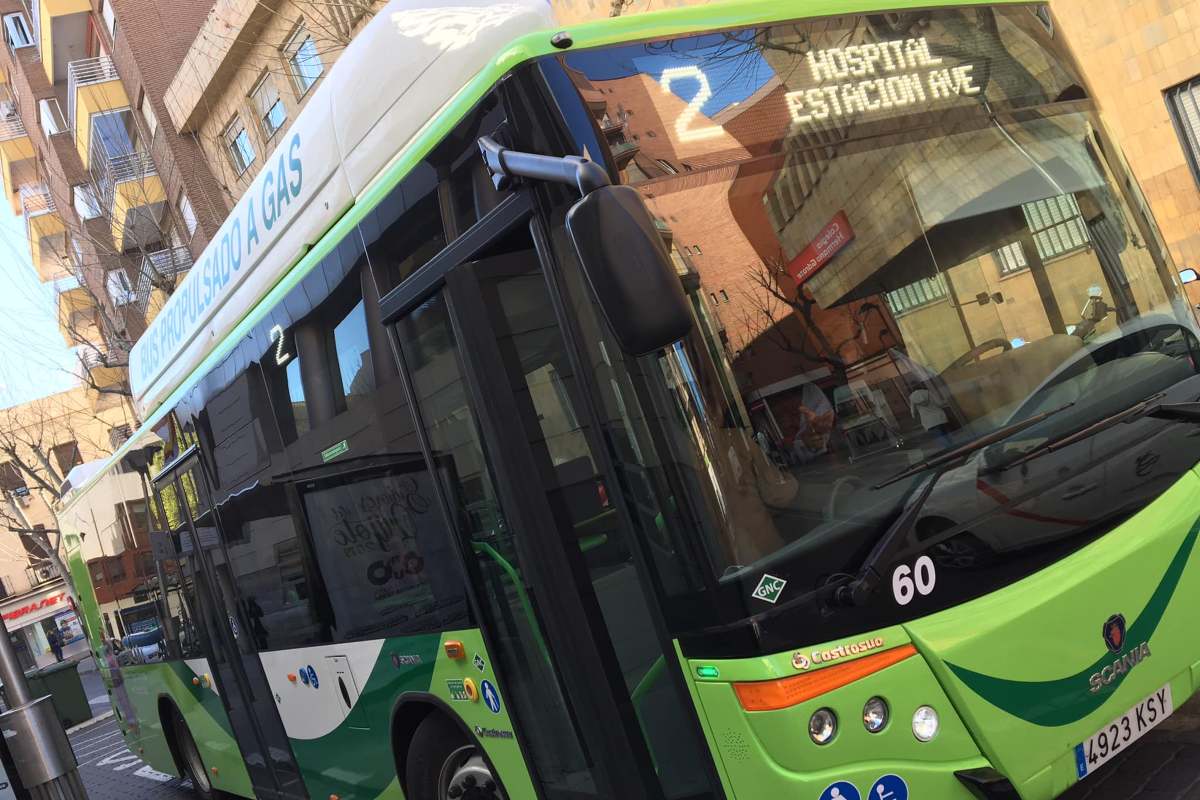 Un autobús urbano de Ciudad Real