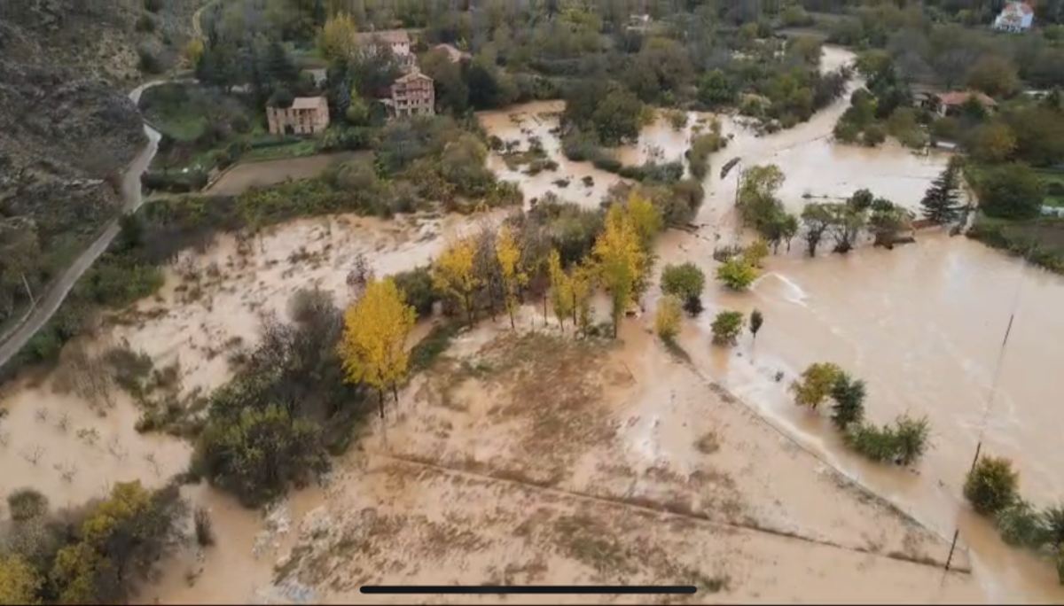 Villel de Mesa inundado parcelas