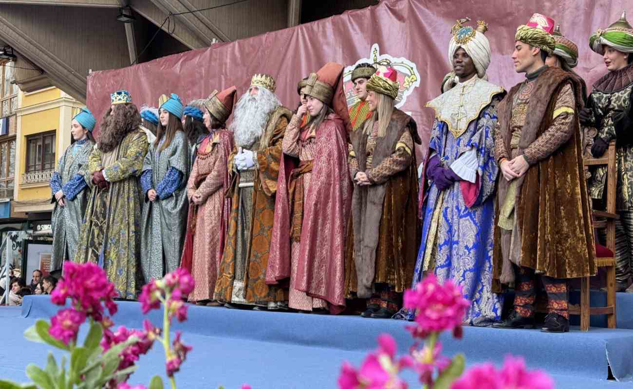 Imagen de los Reyes Magos en Ciudad Real.